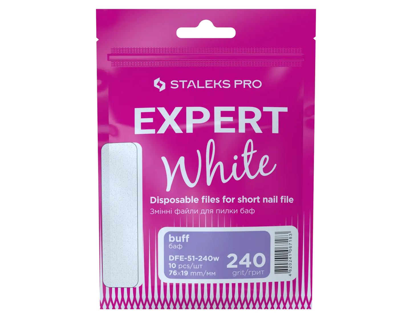 Pack Staleks Pro EXPERT 51 recharges adhésives mousse épaisse grain 240