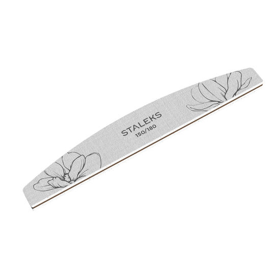 Lime minérale STALEKS EXPERT 40 150/180 présentée en diagonale, avec motifs floraux et bord droit visible.