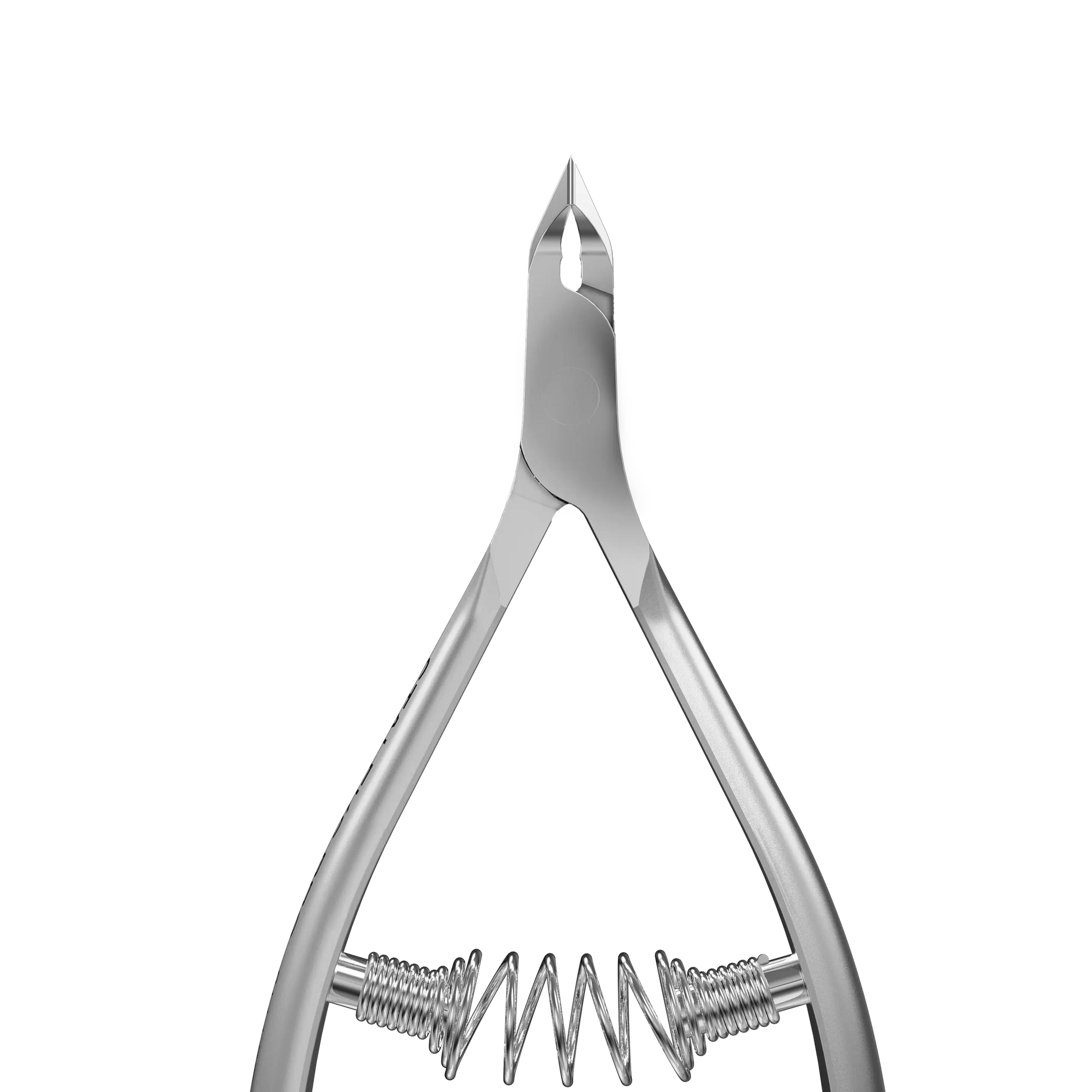 Gros plan sur la partie coupante affûtée de la pince à envies STALEKS Smart NS-30-4.