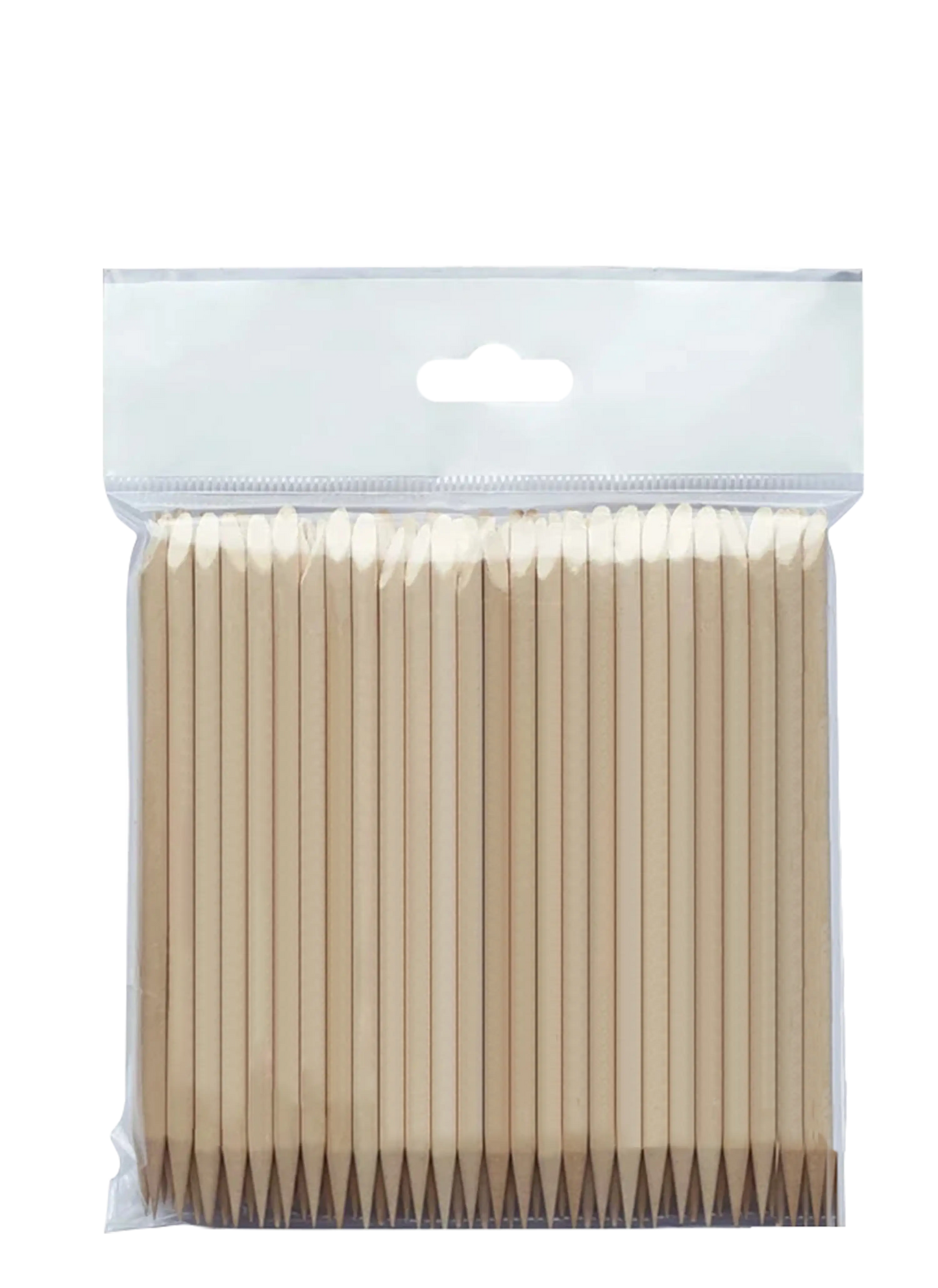 Sachet face avant, bâtonnets bois d’oranger 110 mm, 100 pcs.