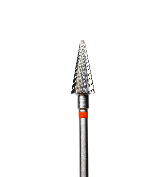 #118133 - Fraise en carbure - Forme "Conique" - Taille "Rouge" 6,0 x 14,0 mm