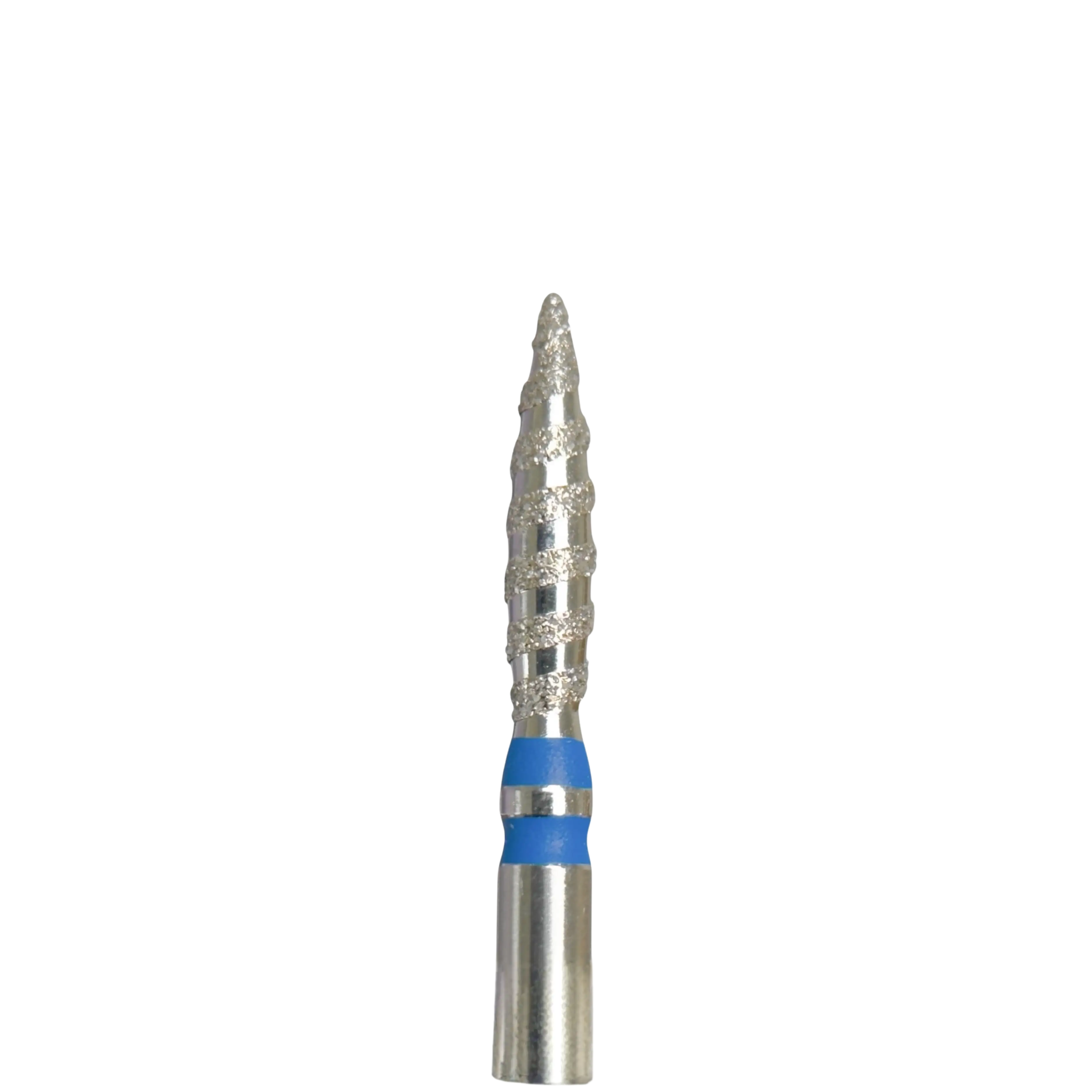 Fraise Manucure Diamantée Bleue 2,7mm Forme Bille - Neuf, Pour Ongles