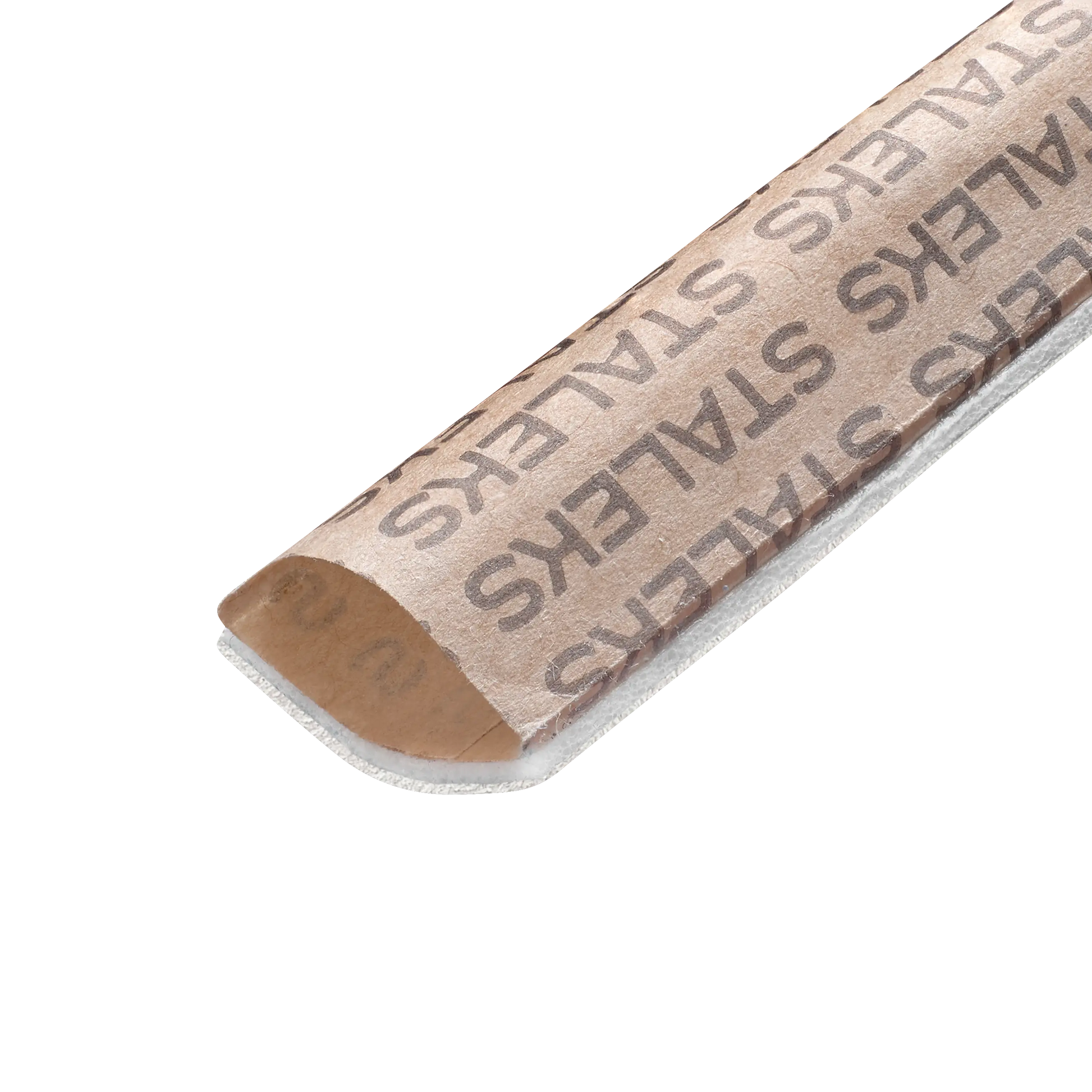 Gros plan de la recharge papmAm Staleks grain 180 avec mousse souple.