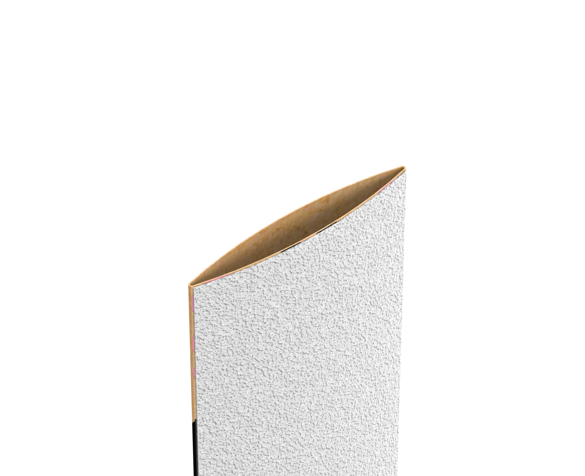 Gros plan de l’extrémité de la lime papmAm grain 180.