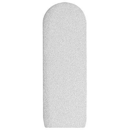 Lime recharge pédicure blanche Staleks Expert 10 grain 180 vue de face.