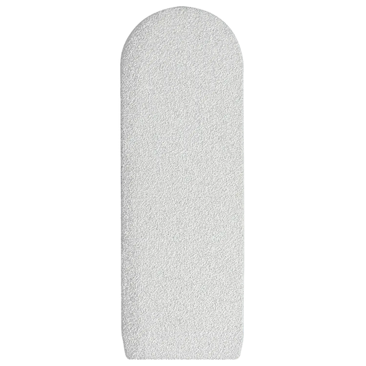 Lime recharge pédicure blanche Staleks Expert 10 grain 180 vue de face.