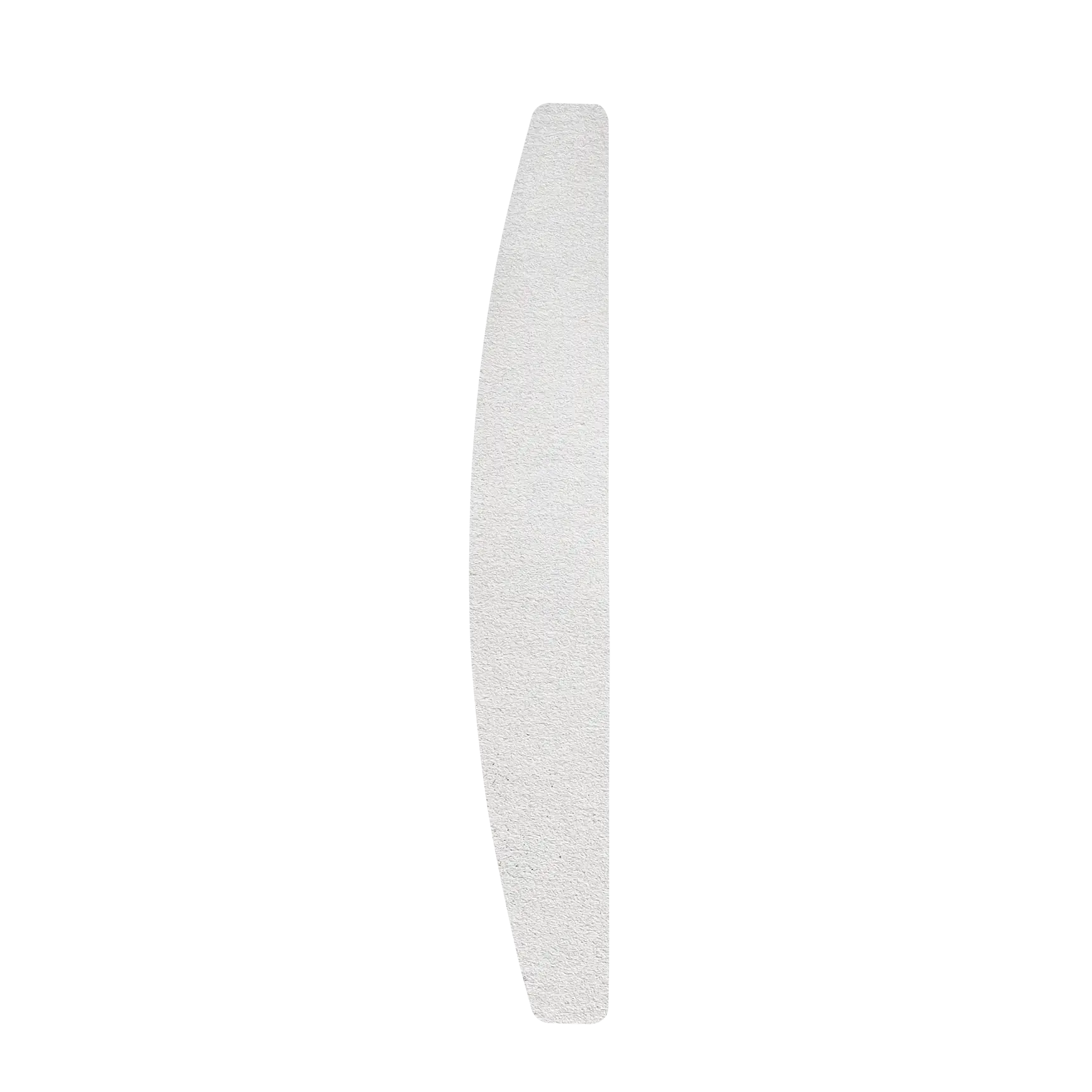 Recharge demi-lune DFE-40-100w blanche, surface abrasive grain 100.