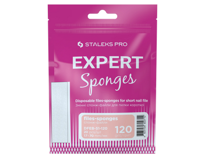 Recharges buffers adhésives Staleks EXPERT 51 grain 120 en sachet