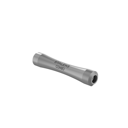 Support métallique STALEKS COMBO pour outil de manucure, vue inclinée