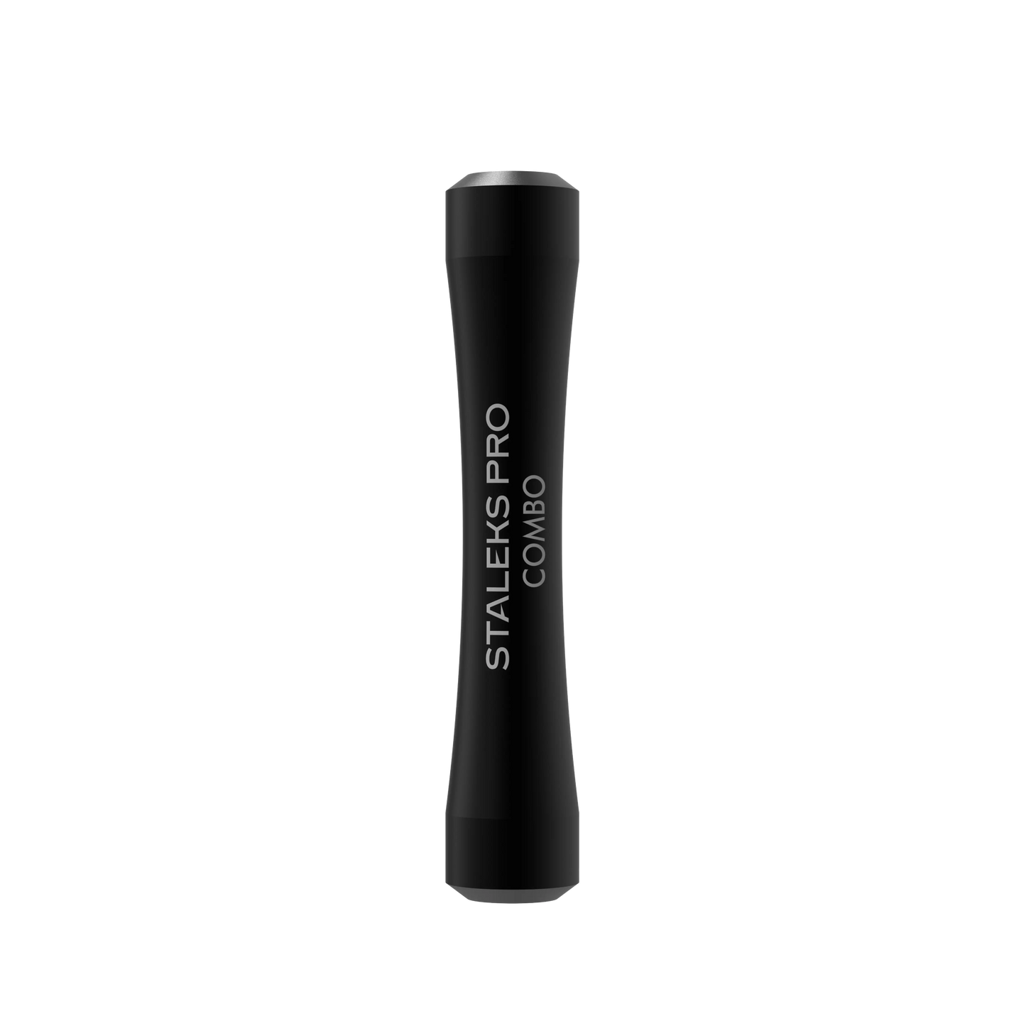 Manche COMBO HPQ-10B noir, vue de face rapprochée, logo “STALEKS PRO” visible.