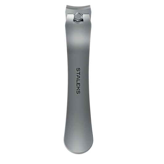 Coupe-ongles STALEKS KBC-11, vue frontale, finition mate.