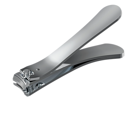 Coupe-ongles KBC-11 ouvert, levier relevé prêt à couper.