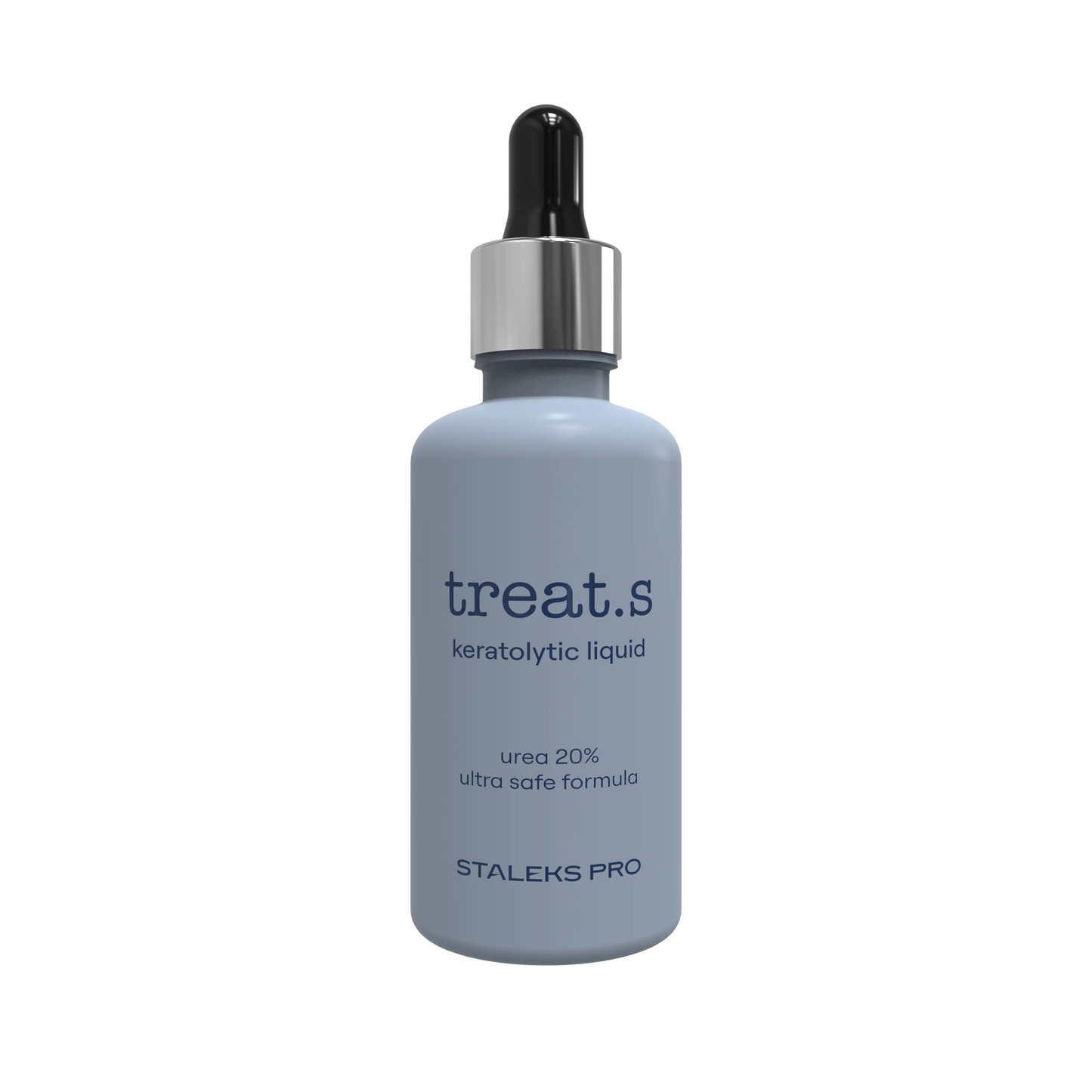 Flacon 30 ml STALEKS treat.s avec pipette : traitement kératolytique pieds sans rinçage (urée 20 %).