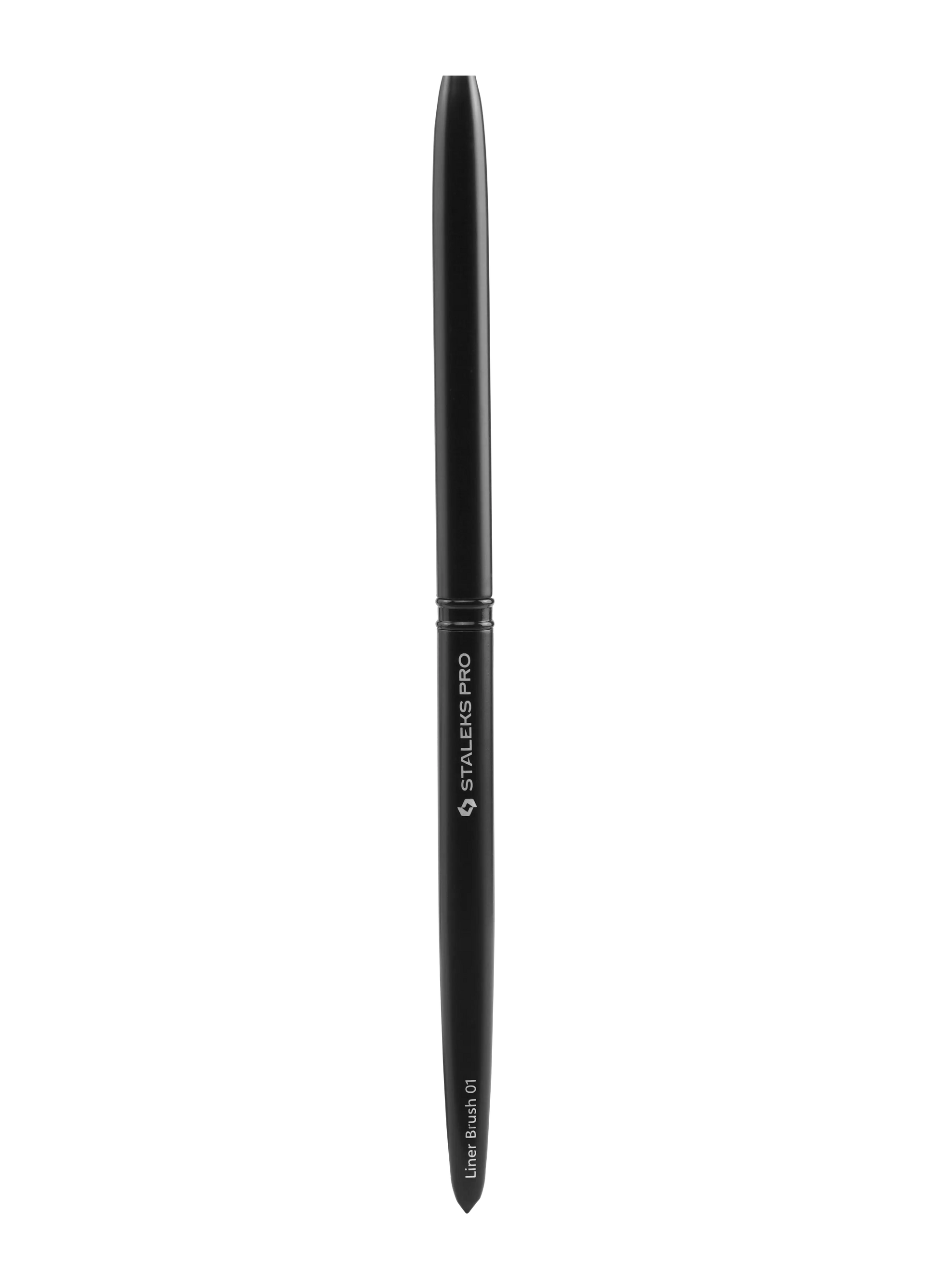 Pinceau liner Staleks Pro NBE-01 fermé, vue stylo.