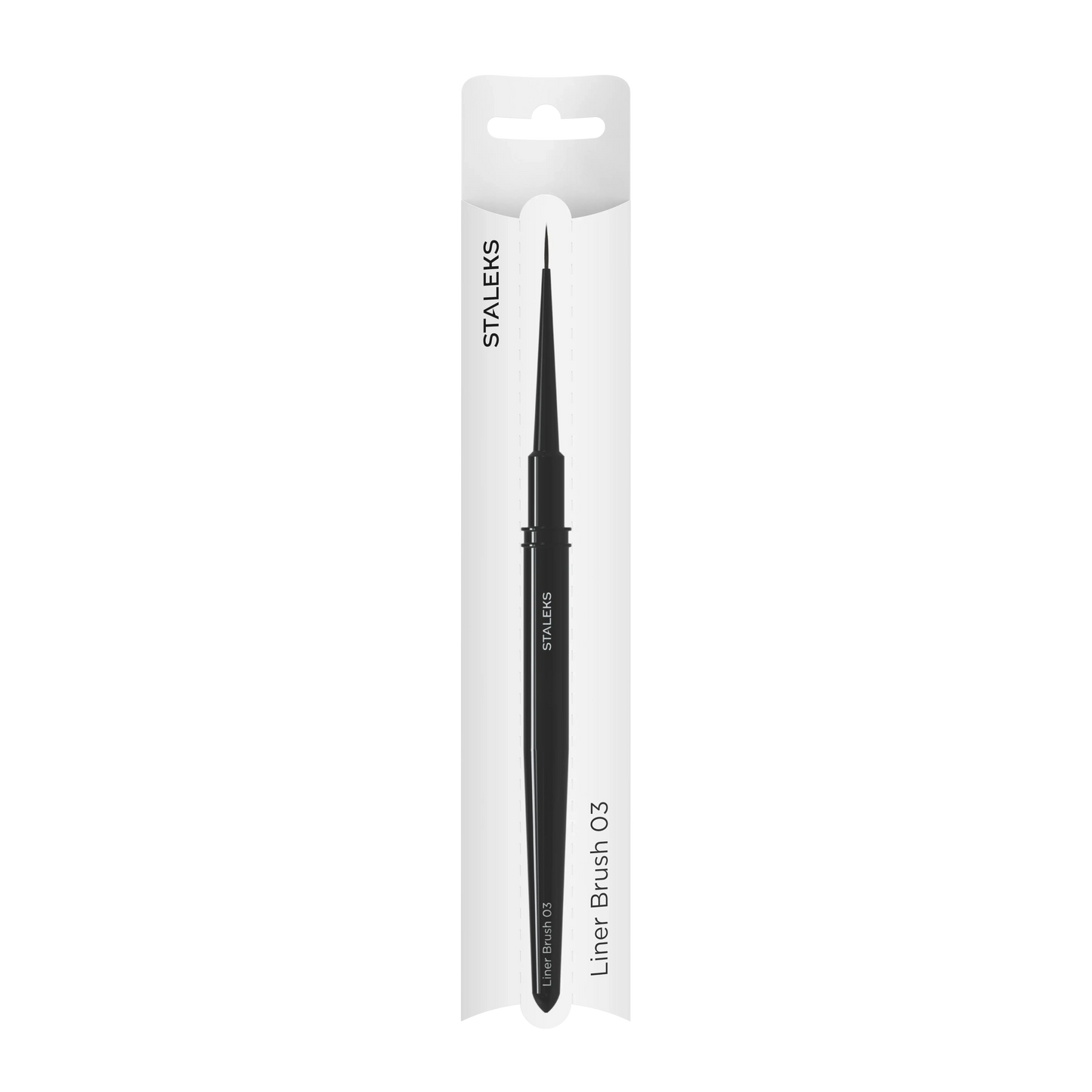 Pinceau liner STALEKS EXPERT 03 NBE-03 présenté dans son emballage d’origine