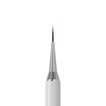 Gros plan du liner long Staleks Pro Exclusive 01/11 pour lignes fines, french manucure et nail art