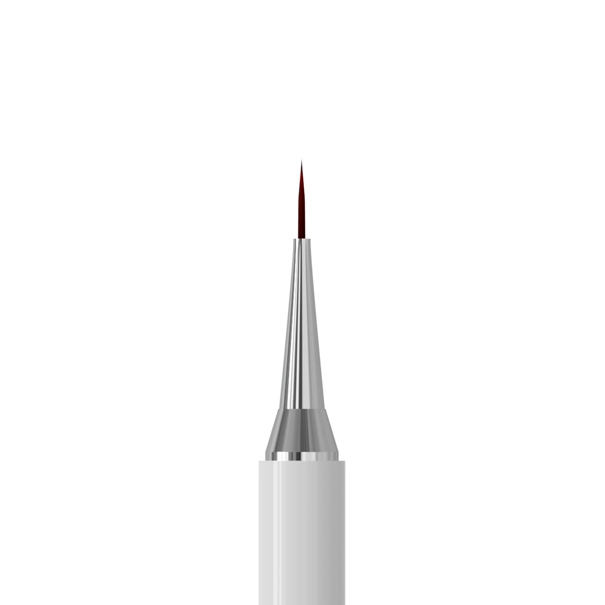 Gros plan du liner fin Staleks Pro Exclusive 08/03 pour traits précis, french manucure et nail art