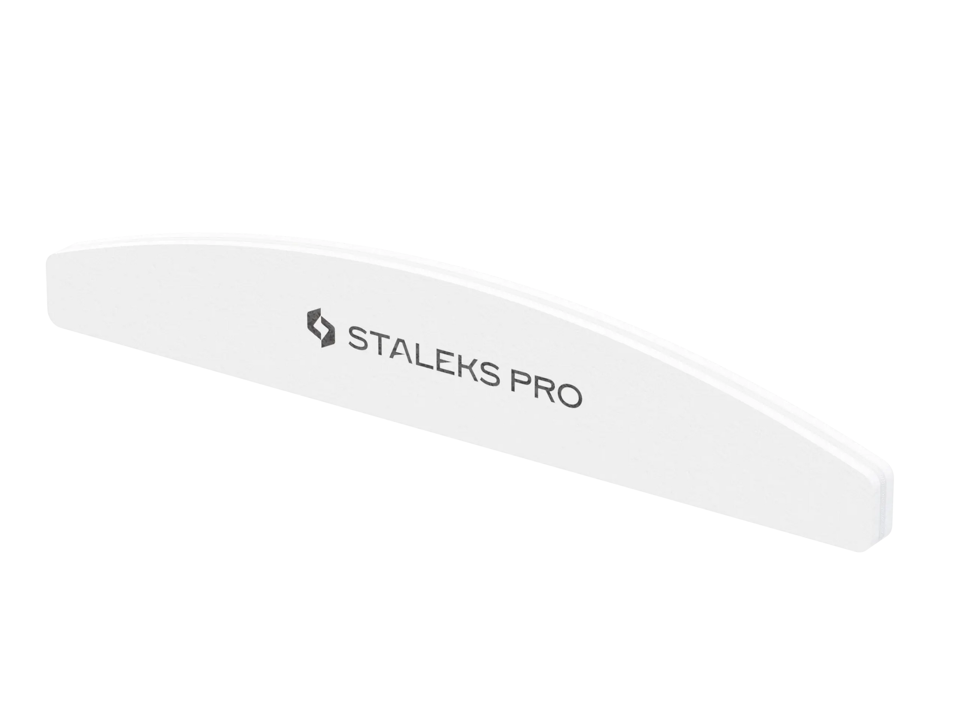 Buffer demi-lune Staleks Pro NFB-41 100/180 vue 3/4 arrière.
