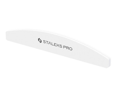 Buffer demi-lune Staleks Pro NFB-41 100/180 vue 3/4 arrière.