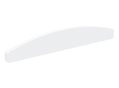 Buffer demi-lune Staleks Pro NFB-41 100/180 vu en perspective.