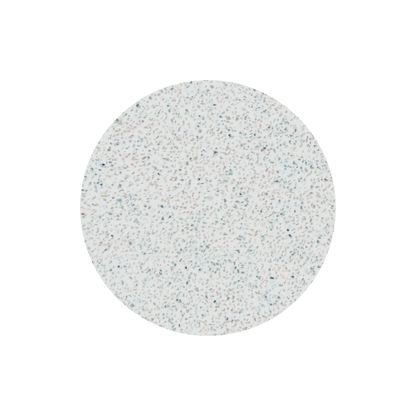 Recharge abrasive PODODISC grain 100, texture blanche Expert White, vue de face.