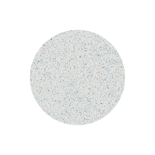 Recharge abrasive PODODISC grain 100, texture blanche Expert White, vue de face.