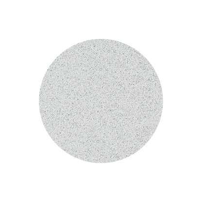 Recharge abrasive PODODISC M 20 mm grain 180, texture blanche Expert White, vue de face.