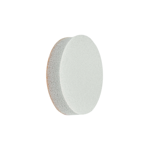 Recharge Ø25 mm montrant l’épaisseur de la mousse en profil.