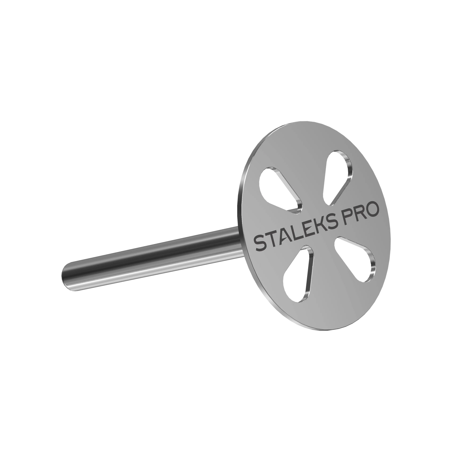 Disque PODODISC S 15 mm Staleks Pro en acier inoxydable, vue 3/4.
