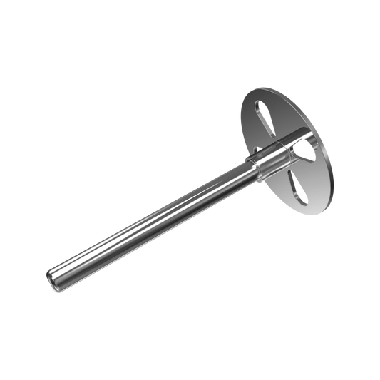 Disque PODODISC S 15 mm Staleks Pro, vue opposée montrant la tige pour ponceuse.