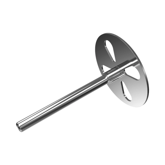 Disque PODODISC M 20 mm Staleks Pro, vue opposée montrant la tige pour ponceuse.