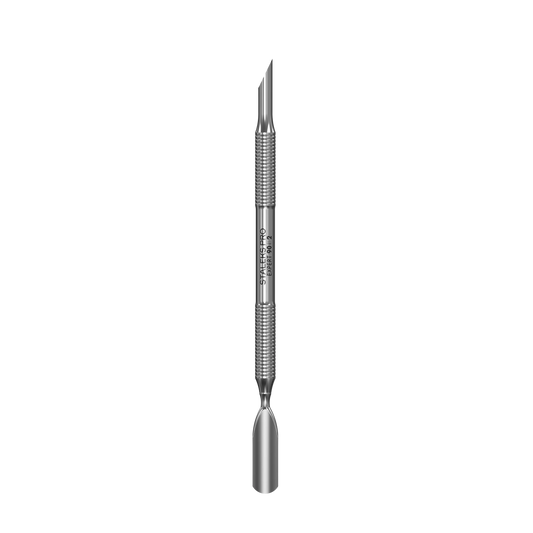 Pusher double Staleks Pro Expert 90/2, embout biais + embout arrondi.