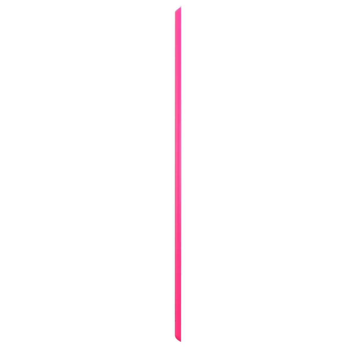 Vue de profil de la base plastique STALEKS EXPERT 40 SPBE-40 rose, montrant sa faible épaisseur.