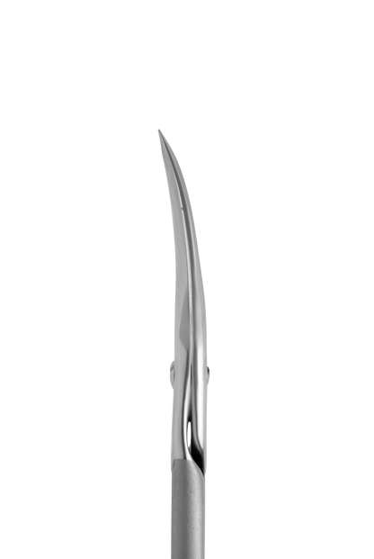 Détail des lames courbées des ciseaux Smart 22/1.