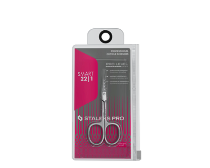 Emballage des ciseaux à cuticules Staleks Smart 22/1.