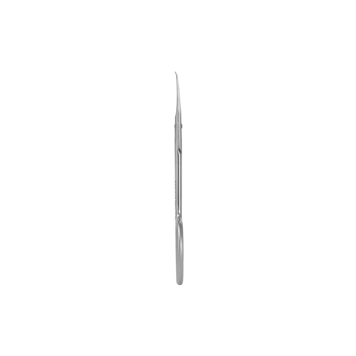Profil latéral des ciseaux SX-23/2M, silhouette fine pour accès aux zones délicates.