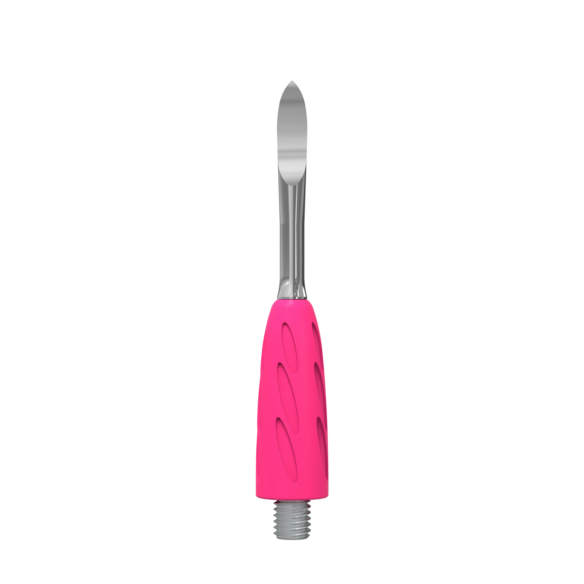Embout « nail cleaner » UNIQ Combo WPPQ-19, vue de face rapprochée : tête en forme de cuillère étroite, filetage bas compatible HPQ-10/10n.