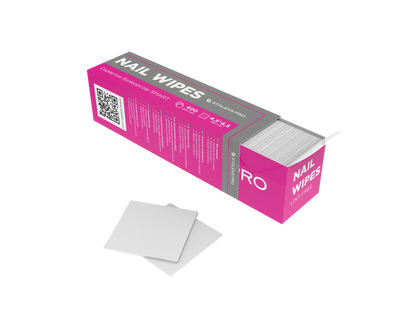 Boîte WS-400 Staleks Pro SMART, 400 cotons non pelucheux blancs 4,5×4,5 cm