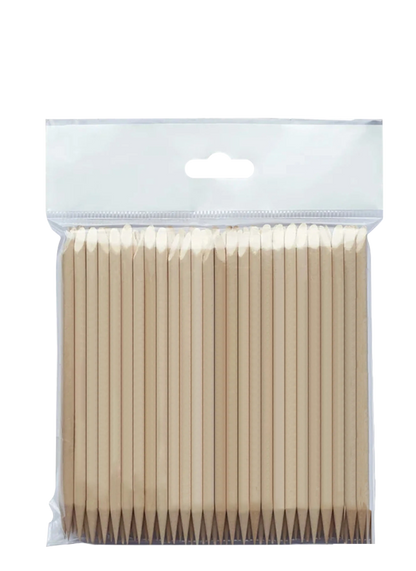 Sachet face avant, bâtonnets bois d’oranger 110 mm, 100 pcs.