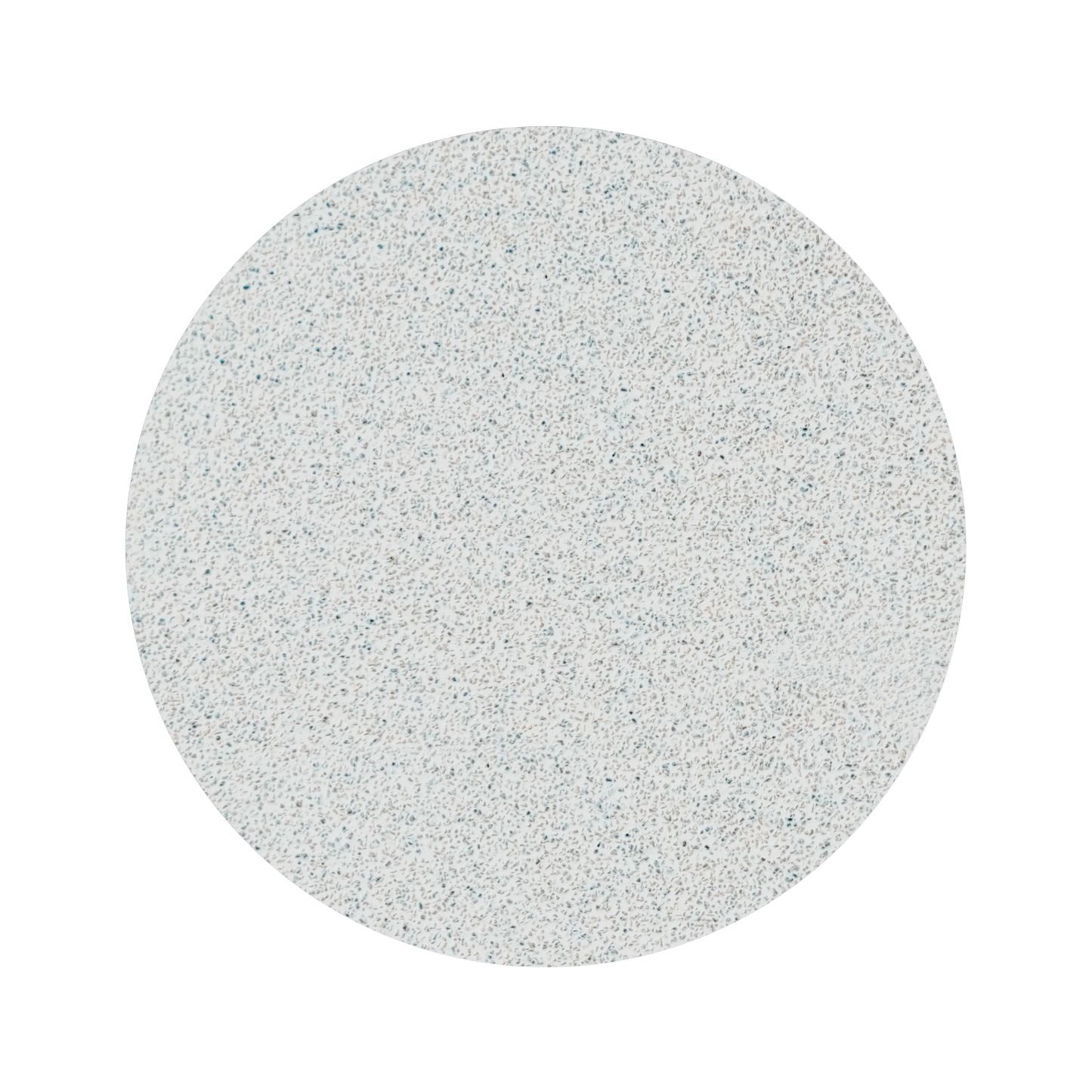 Recharge abrasive PODODISC L 25 mm grain 180, texture blanche Expert White, vue de face.