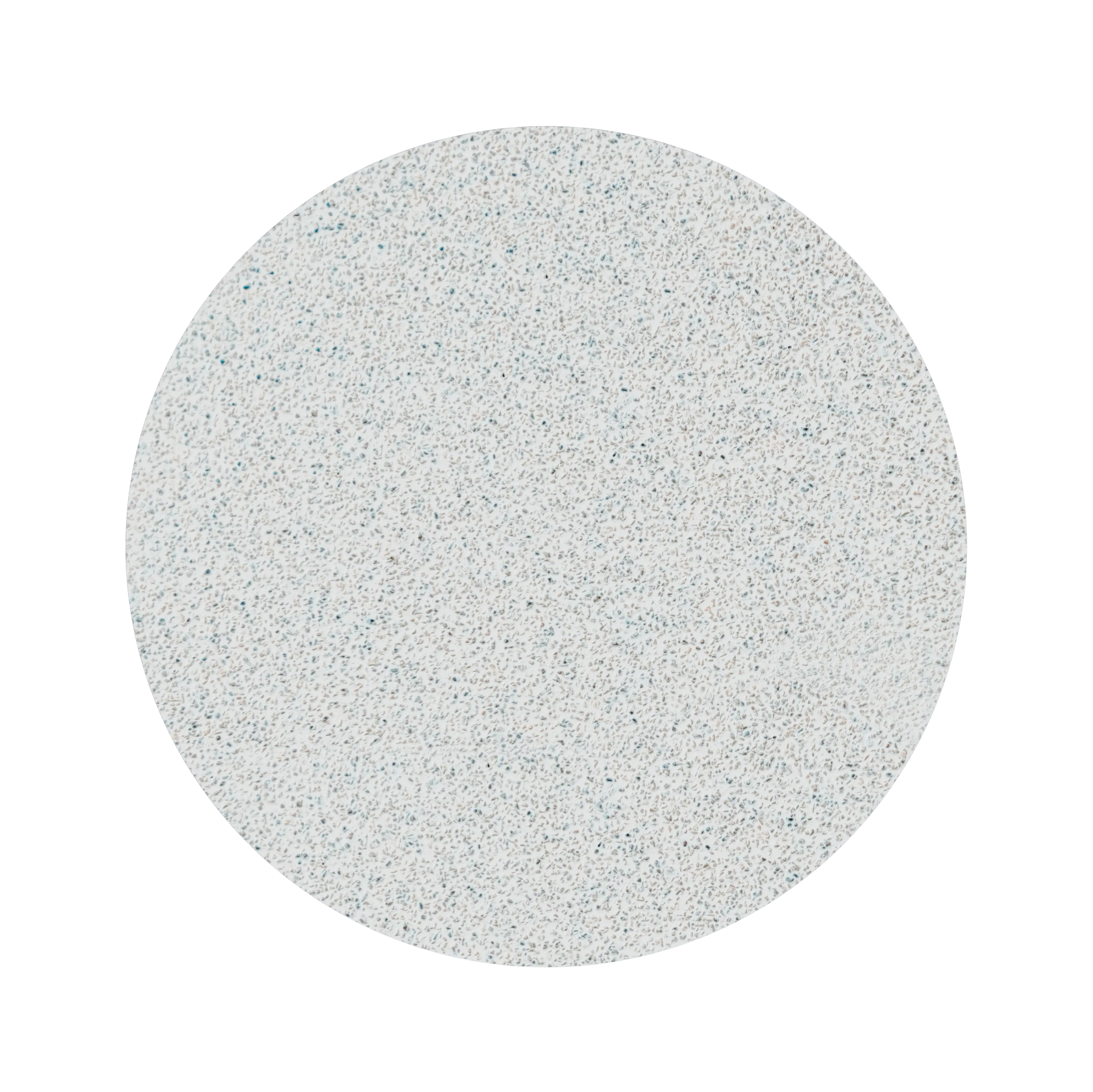 Recharge abrasive PODODISC L 25 mm grain 180, texture blanche Expert White, vue de face.