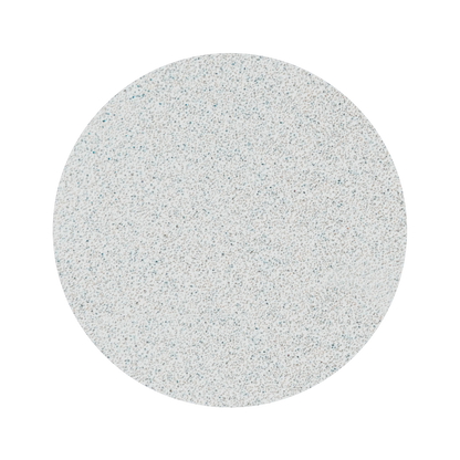 Recharge abrasive PODODISC L 25 mm grain 180, texture blanche Expert White, vue de face.